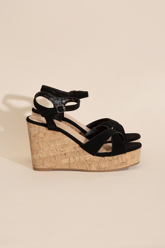 SEDONA WEDGE HEEL SANDALS - Corinne's Boutique