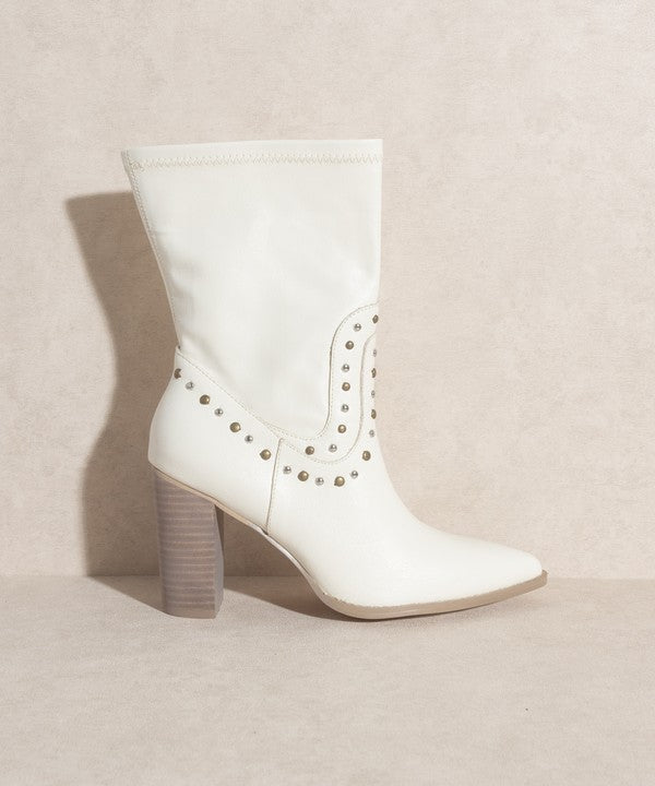 OASIS SOCIETY Paris - Studded Boots - Corinne's Boutique