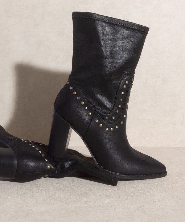 OASIS SOCIETY Paris - Studded Boots - Corinne's Boutique