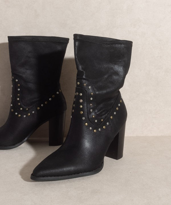 OASIS SOCIETY Paris - Studded Boots - Corinne's Boutique