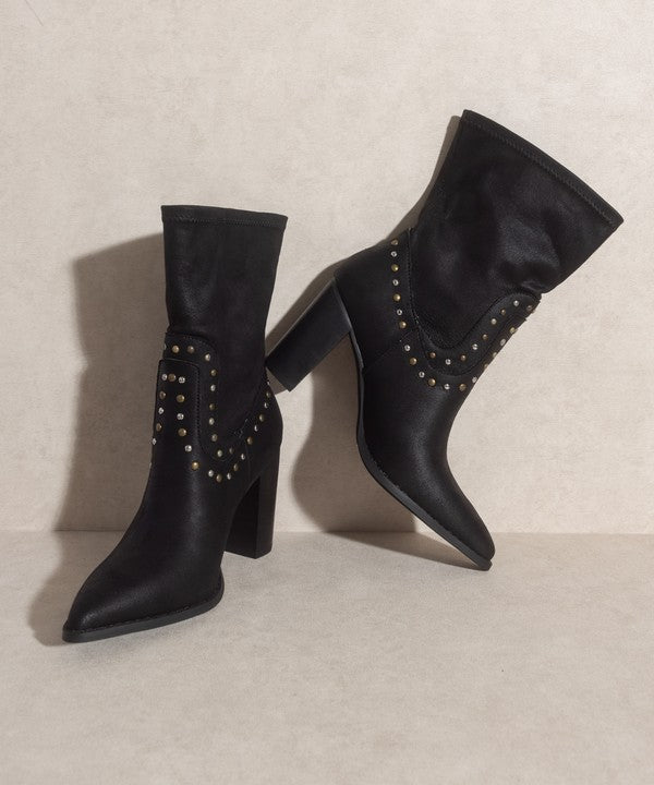 OASIS SOCIETY Paris - Studded Boots - Corinne's Boutique