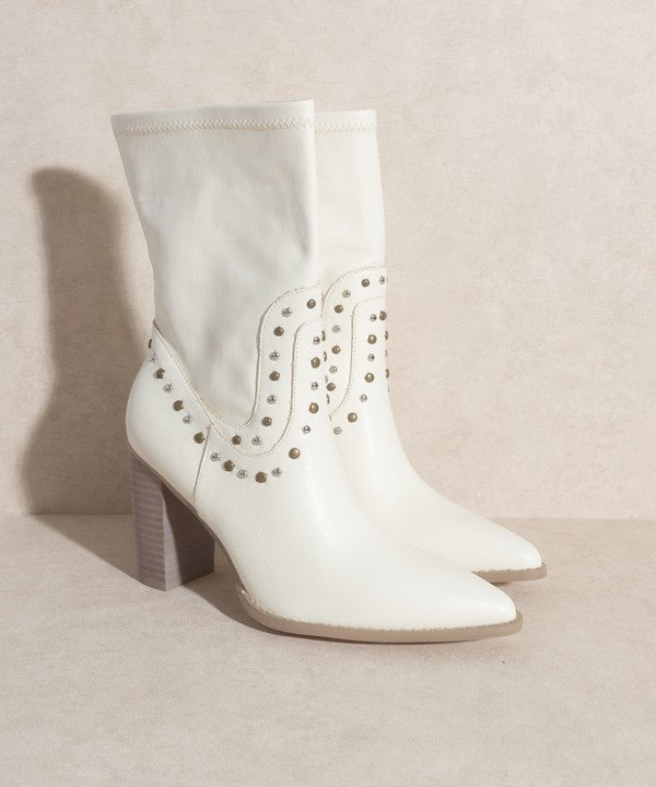 OASIS SOCIETY Paris - Studded Boots - Corinne's Boutique