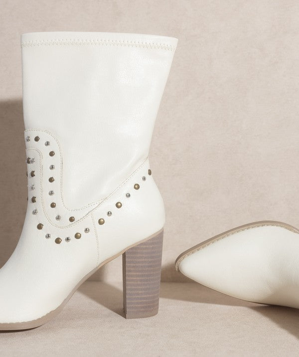 OASIS SOCIETY Paris - Studded Boots - Corinne's Boutique