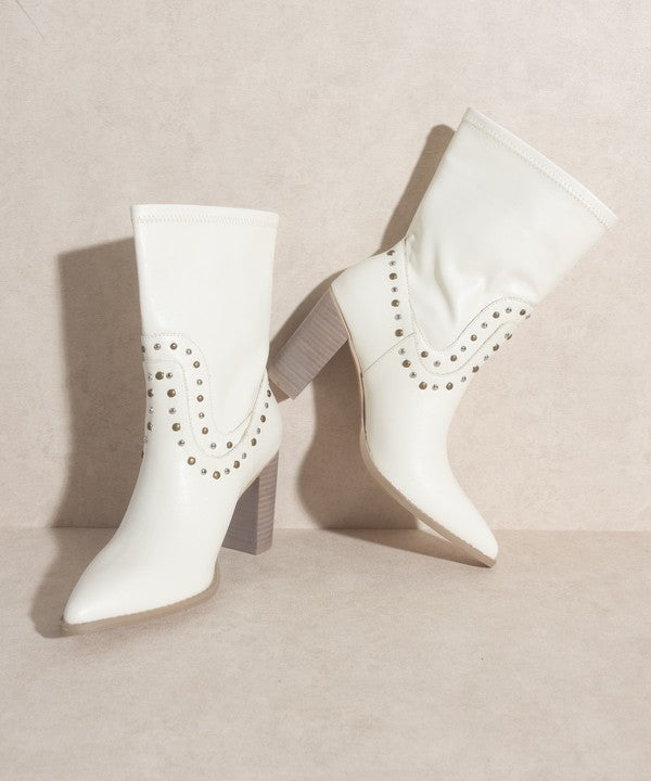 OASIS SOCIETY Paris - Studded Boots - Corinne's Boutique