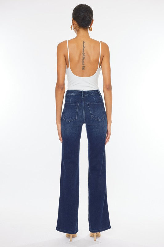 High Rise Slim Flare Jean KanCan - Corinne's Boutique