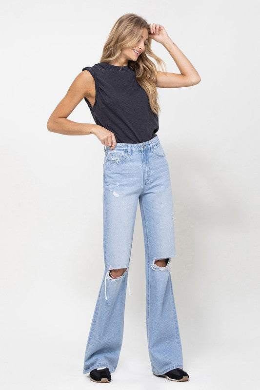 90'S STYLE FLARE BY FLYING MONKEY JEANS - Corinne's Boutique