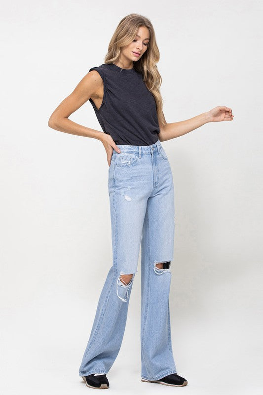 90'S STYLE FLARE BY FLYING MONKEY JEANS - Corinne's Boutique