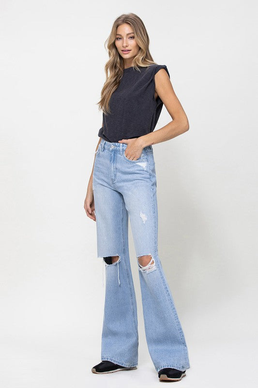 90'S STYLE FLARE BY FLYING MONKEY JEANS - Corinne's Boutique