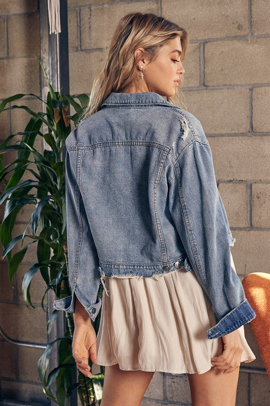 Denim Jacket - Corinne's Boutique