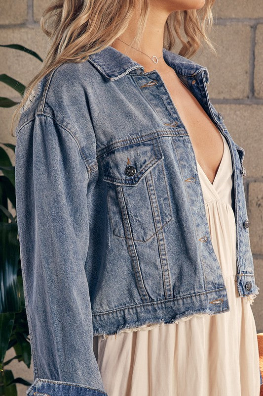 Denim Jacket - Corinne's Boutique