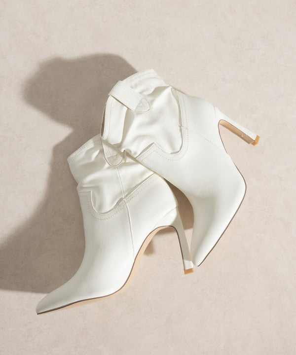 OASIS SOCIETY Kate - Slim Heel Booties - Corinne's Boutique