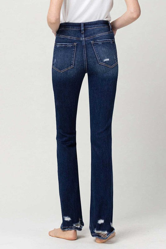 High Rise Slim Bootcut Jeans VERVET by Flying Monkey Jeans - Corinne's Boutique