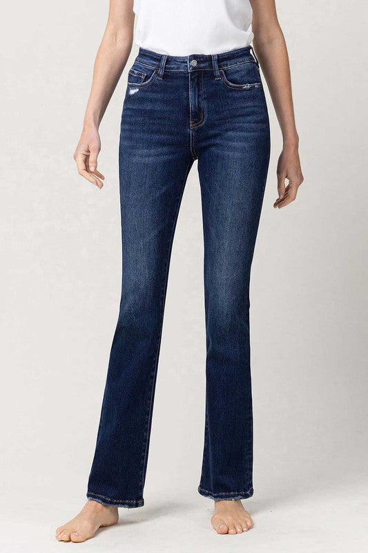 High Rise Slim Bootcut Jeans VERVET by Flying Monkey Jeans - Corinne's Boutique