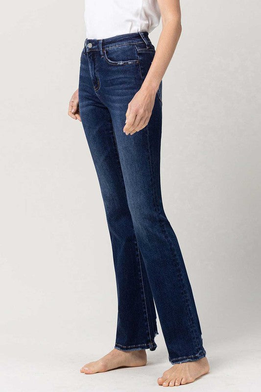 High Rise Slim Bootcut Jeans VERVET by Flying Monkey Jeans - Corinne's Boutique