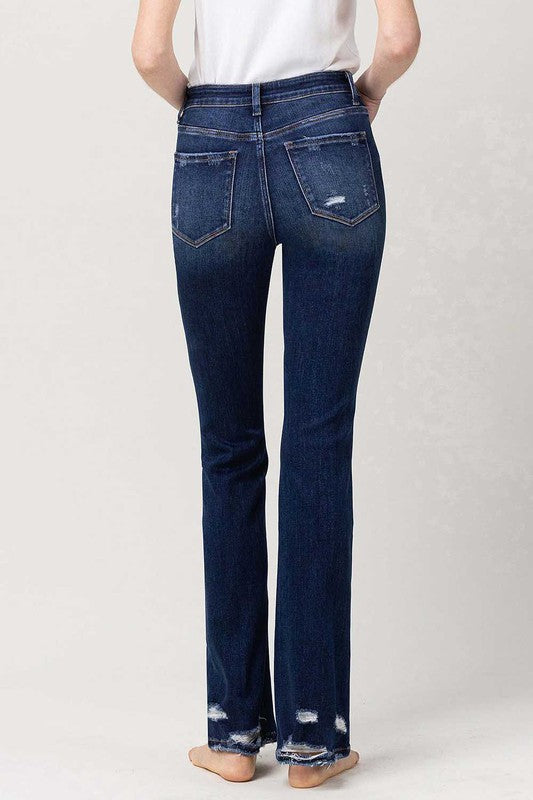 High Rise Slim Bootcut Jeans VERVET by Flying Monkey Jeans - Corinne's Boutique