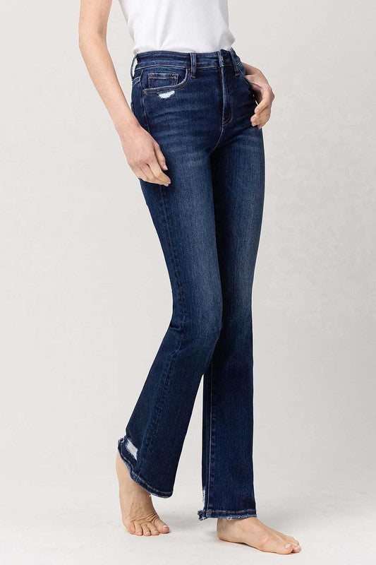 High Rise Slim Bootcut Jeans VERVET by Flying Monkey Jeans - Corinne's Boutique