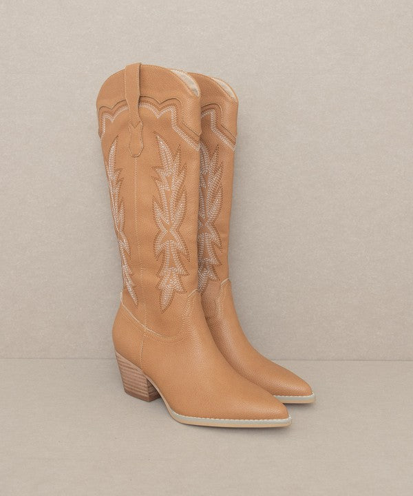 OASIS SOCIETY Ainsley - Embroidered Cowboy Boot - Corinne's Boutique