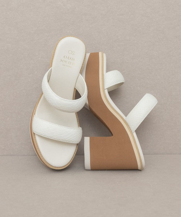 OASIS SOCIETY Daphne - Chunky Heeled Sandal - Corinne's Boutique