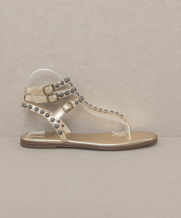 Oasis Society Oaklyn - Studded Gladiator Sandal - Corinne's Boutique