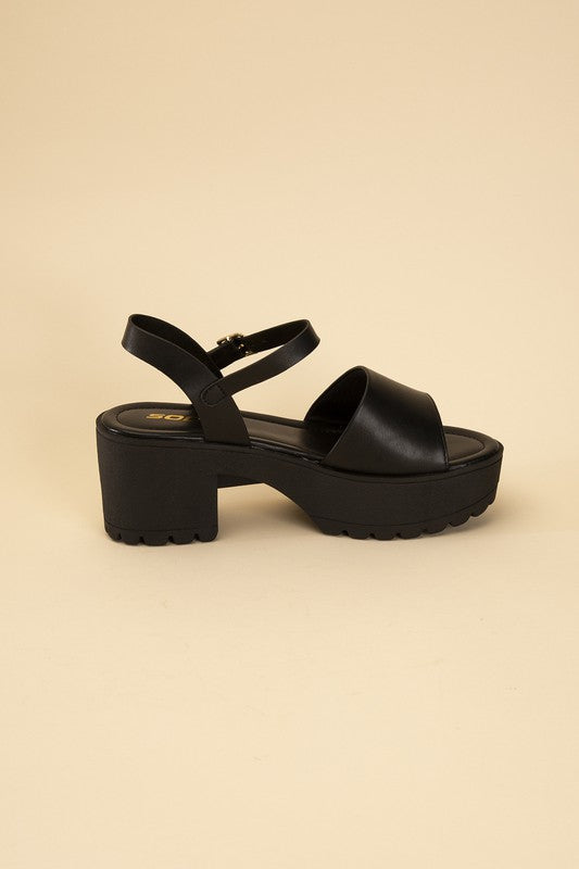 STACIE Platform Sandals - Corinne's Boutique