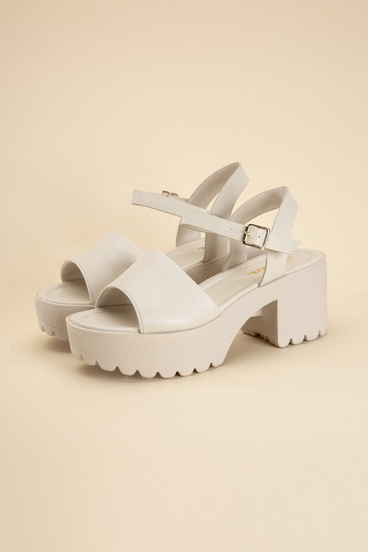 STACIE Platform Sandals - Corinne's Boutique