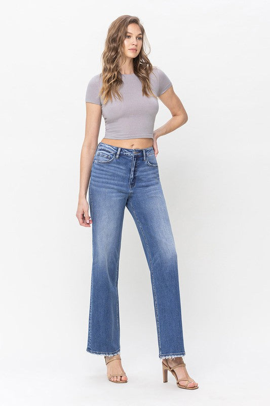 90'S Style Vintage High Loose Jean by Flying Monkey Jeans - Corinne's Boutique