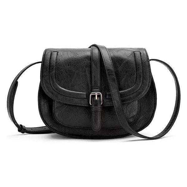 Blair Foldover Buckle Crossbody - Corinne's Boutique