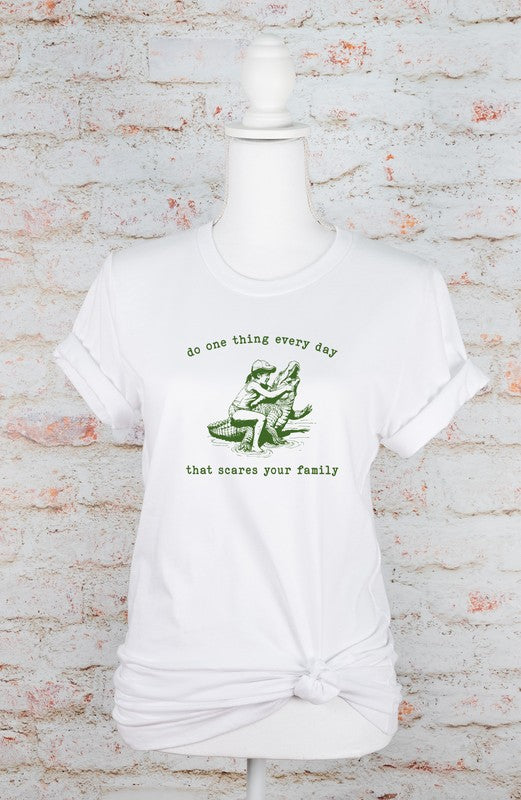 Do One Thing Everyday Graphic Plus Size Tee