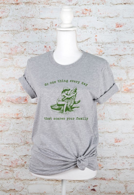 Do One Thing Everyday Graphic Plus Size Tee