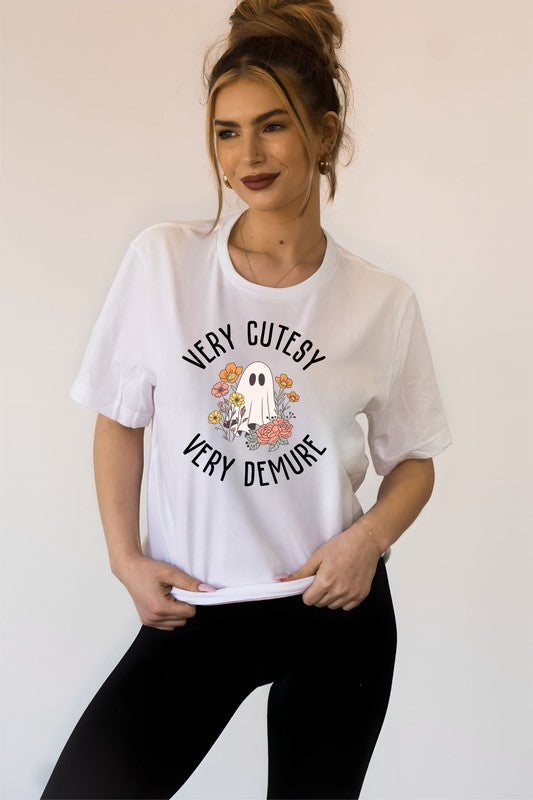 PLUS SIZE Very Cutesy Very Demure Graphic Tee