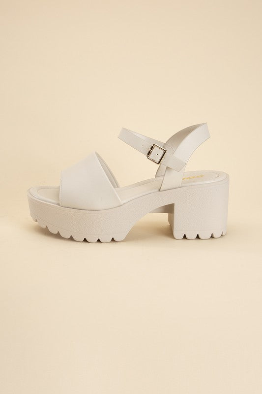 STACIE Platform Sandals - Corinne's Boutique