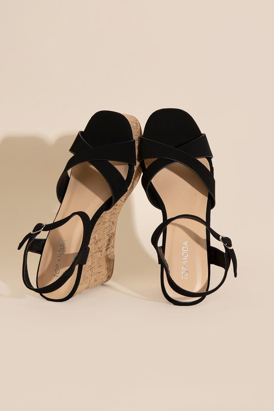 SEDONA WEDGE HEEL SANDALS - Corinne's Boutique