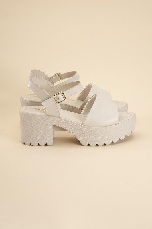 STACIE Platform Sandals - Corinne's Boutique