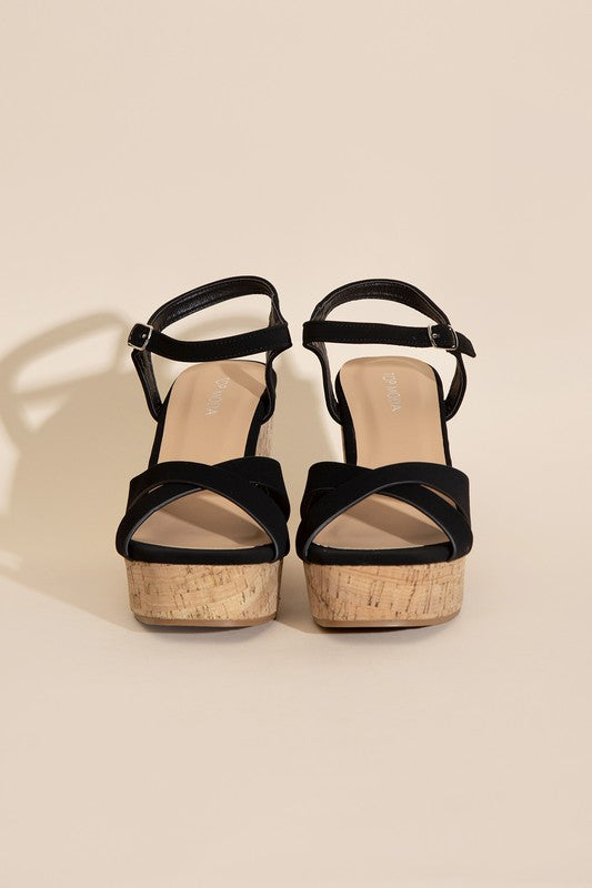 SEDONA WEDGE HEEL SANDALS - Corinne's Boutique