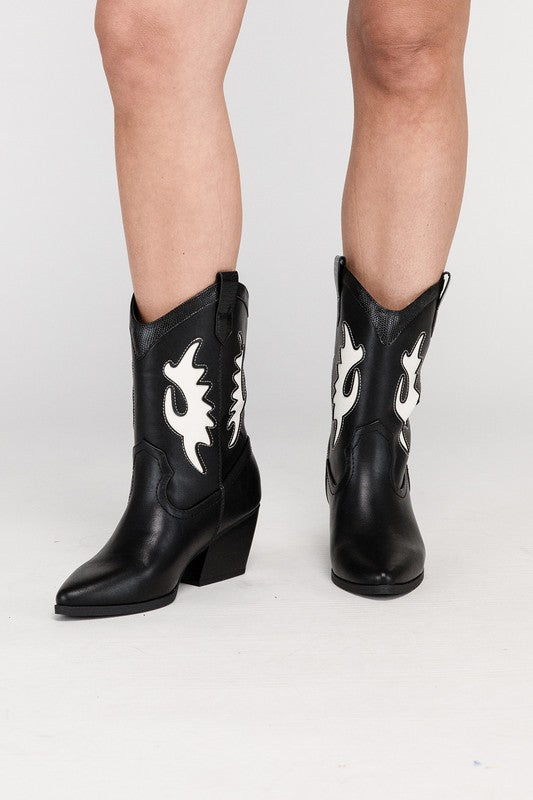 GIGA Western High Ankle Boots - Corinne's Boutique