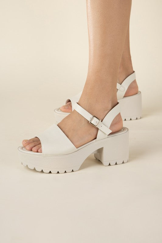 STACIE Platform Sandals - Corinne's Boutique