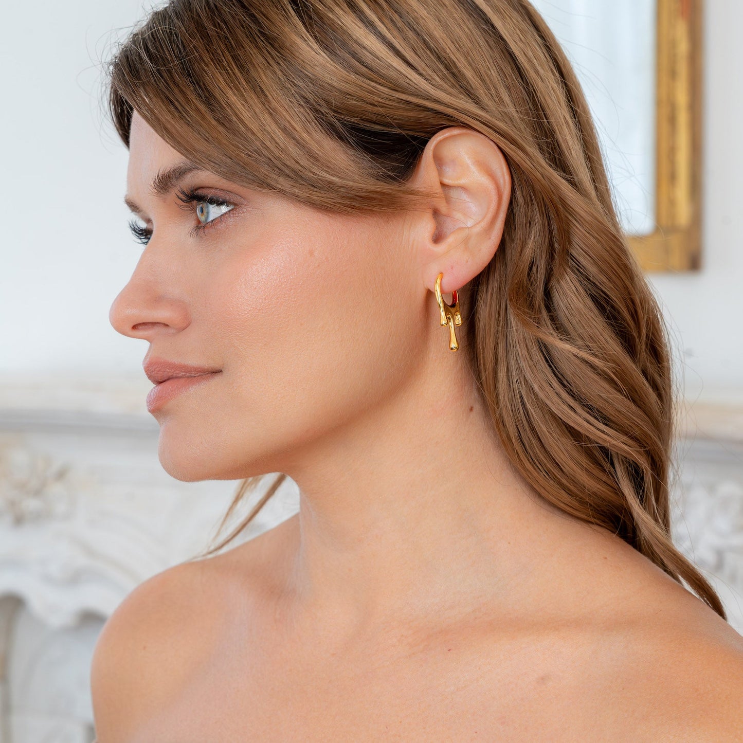 Isla Gold Plated Earrings