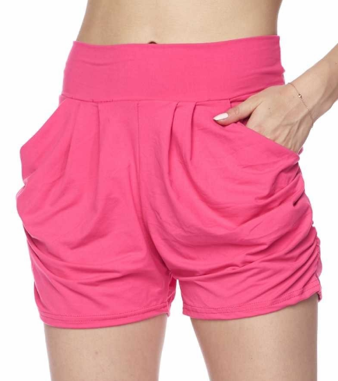 Soft & Stretchy Harem Shorts - Corinne's Boutique