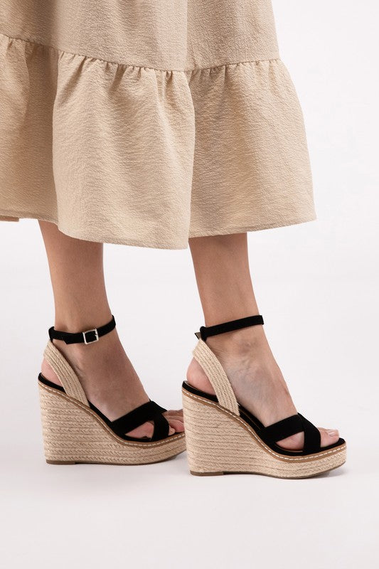 Basset Espadrille Wedge Sandal - Corinne's Boutique