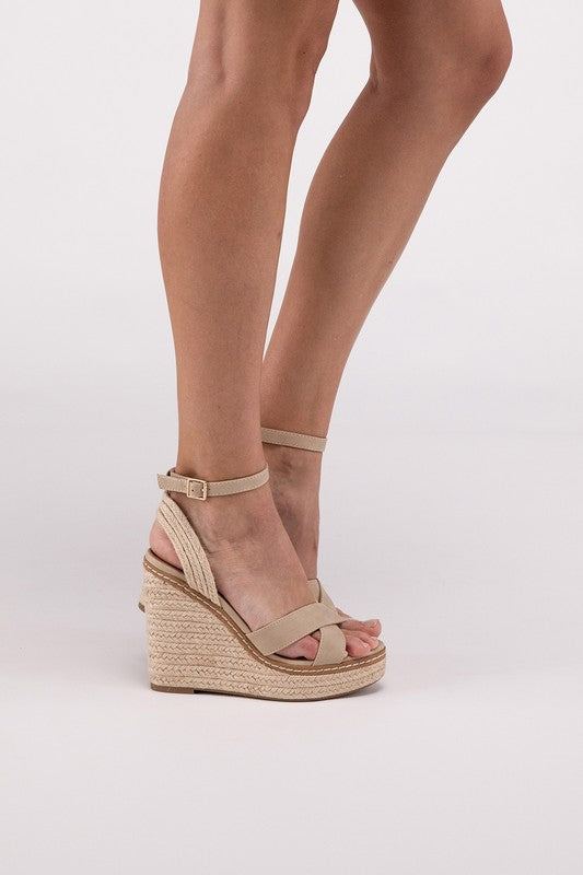 Basset Espadrille Wedge Sandal - Corinne's Boutique