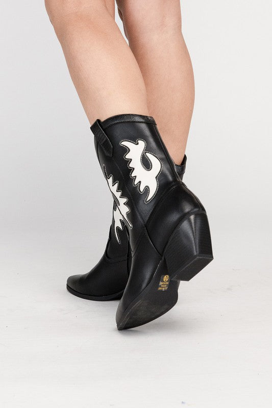 GIGA Western High Ankle Boots - Corinne's Boutique