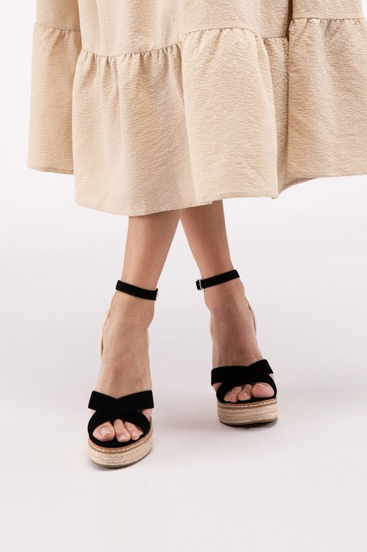 Basset Espadrille Wedge Sandal - Corinne's Boutique