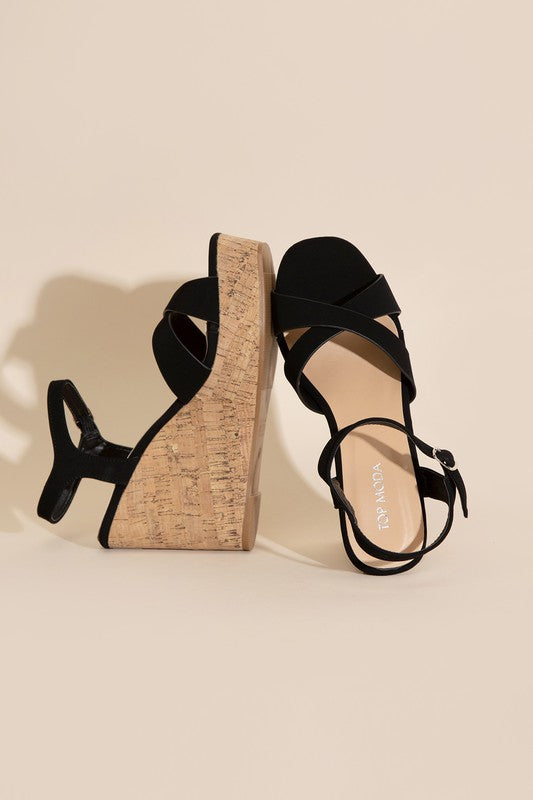 SEDONA WEDGE HEEL SANDALS - Corinne's Boutique