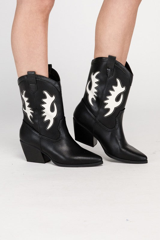 GIGA Western High Ankle Boots - Corinne's Boutique