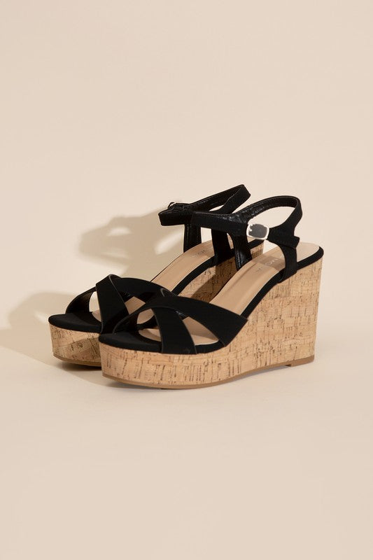 SEDONA WEDGE HEEL SANDALS - Corinne's Boutique