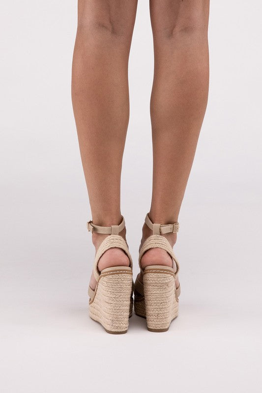 Basset Espadrille Wedge Sandal - Corinne's Boutique