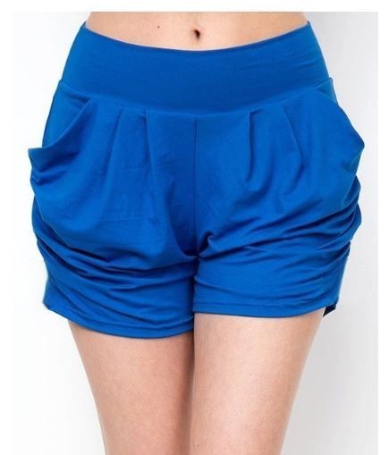 Soft & Stretchy Harem Shorts - Corinne's Boutique