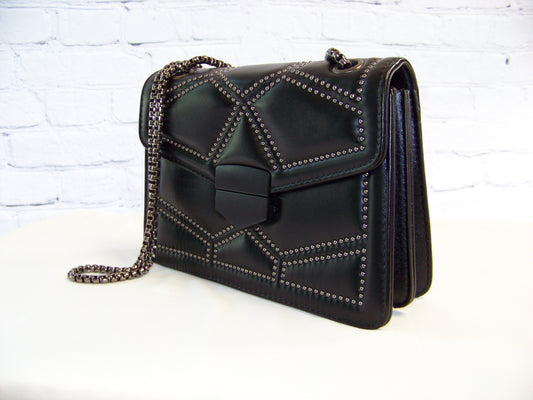 Black Studded Purse - Corinne's Boutique