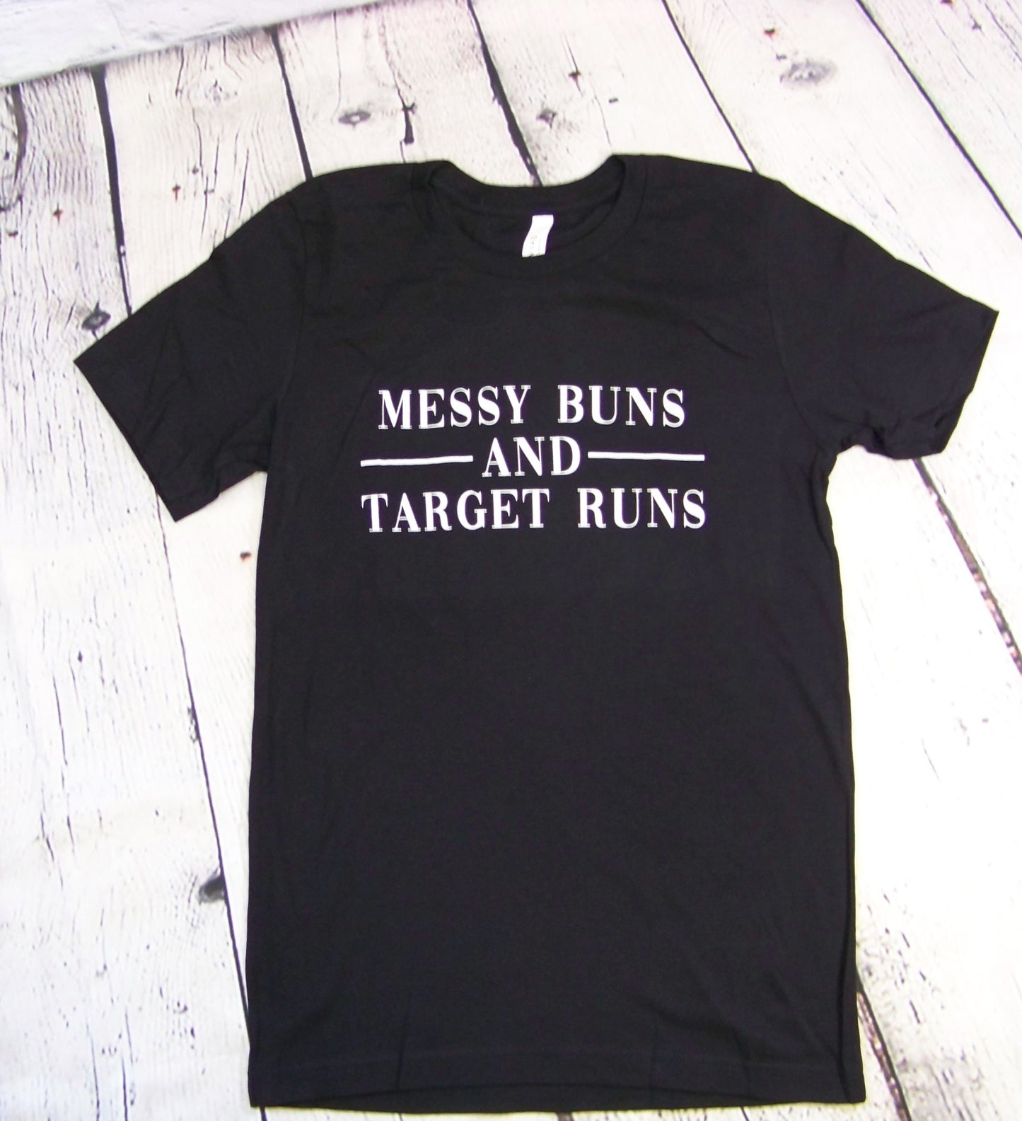 Messy Buns And Target Runs Tee - Corinne's Boutique