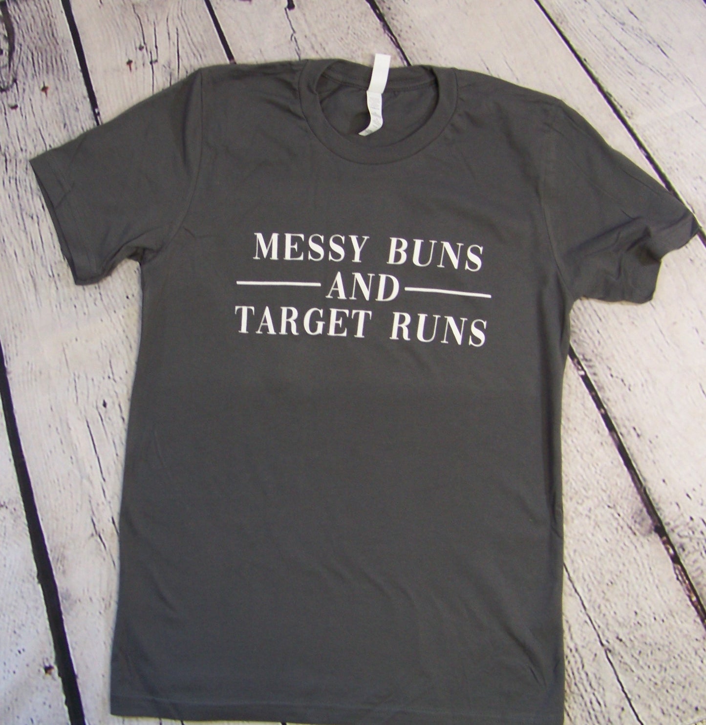 Messy Buns And Target Runs Tee - Corinne's Boutique